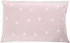 Completo-letto-lenzuola-in-cotone-made-in-italy-STELLINE-BIANCHE-SU-FONDO-ROSA