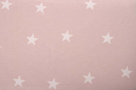 Completo-letto-lenzuola-in-cotone-made-in-italy-STELLINE-BIANCHE-SU-FONDO-ROSA