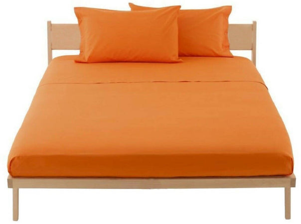 Completo Letto Lenzuola Matrimoniale 100% Cotone 1 Lenzuolo 240x290cm +1Copri Materasso 180x280cm + 2 Federe 52x82cm Made in Italy
