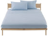 Completo Letto Lenzuola Matrimoniale 100% Cotone 1 Lenzuolo 240x290cm +1Copri Materasso 180x280cm + 2 Federe 52x82cm Made in Italy