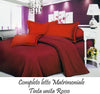 COMPLETO LETTO LENZUOLA MATRIMONIALE CON COPRI CUSCINI TINTA UNITA COLORE ROSSO Casa e cucina/Tessili per la casa/Biancheria da letto/Lenzuola e federe/Set di lenzuola e federe Trade Shop italia - Napoli, Commerciovirtuoso.it