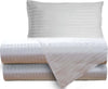 Completo Letto Lenzuola Raso Spigato Rigato Bianco Set Letto Completo Made in Italy Casa e cucina/Tessili per la casa/Biancheria da letto/Lenzuola e federe/Set di lenzuola e federe Vanita di raso - Sesto San Giovanni, Commerciovirtuoso.it