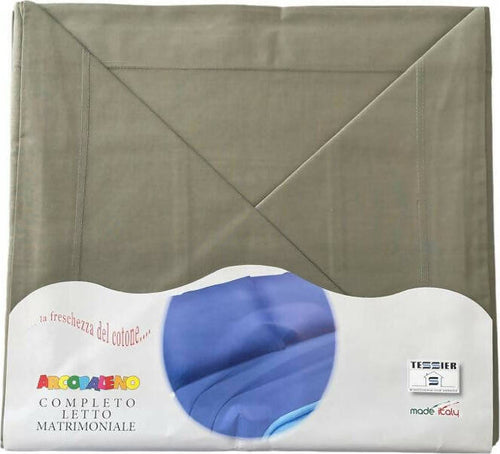 Completo letto matrimoniale in puro cotone 100% arcobaleno by tessier set lenzuola sopra sotto con angoli e federe Casa e cucina/Tessili per la casa/Biancheria per la cameretta/Lenzuola e federe/Set di lenzuola e federe Puleo Casa - Palermo, Commerciovirtuoso.it