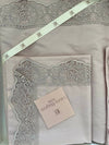 Completo letto matrimoniale in puro cotone 100% con bordo in pizzo laura biagiotti articolo rubino in confezione scatola lusso Casa e cucina/Tessili per la casa/Biancheria per la cameretta/Lenzuola e federe/Set di lenzuola e federe Puleo Casa - Palermo, Commerciovirtuoso.it