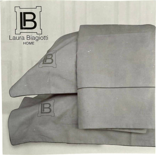 Completo Letto Matrimoniale Maxi In Puro Cotone Laura Biagiotti Con Ricamo E Coda Di Topo Set Lenzuola Con 2 Federe Casa e cucina/Tessili per la casa/Biancheria da letto/Lenzuola e federe/Set di lenzuola e federe Puleo Casa - Palermo, Commerciovirtuoso.it