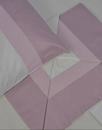 Completo letto matrimoniale pois nazareno gabrielli 100% cotone di alta qualità, sotto angoli in tinta unita in panna, made in italy Casa e cucina/Tessili per la casa/Biancheria per la cameretta/Lenzuola e federe/Set di lenzuola e federe Puleo Casa - Palermo, Commerciovirtuoso.it