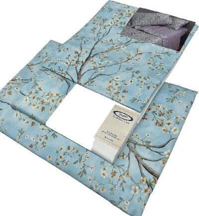 Completo Letto Matrimoniale Raso Digitale Colore Turchese Sopra 250×300 Sotto Angoli 180x200 H.28 2 Federe 50x80 Casa e cucina/Tessili per la casa/Biancheria da letto/Lenzuola e federe/Set di lenzuola e federe Biancheria Arredo Home - Nola, Commerciovirtuoso.it
