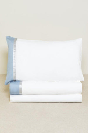 Neith Completo Letto Perlier Matrimoniale In Puro Cotone B118 - Passarelli Biancheria