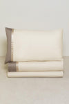 Neith Completo Letto Perlier Matrimoniale In Puro Cotone B118 - Passarelli Biancheria