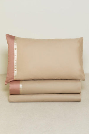 Neith Completo Letto Perlier Matrimoniale In Puro Cotone B118 - Passarelli Biancheria