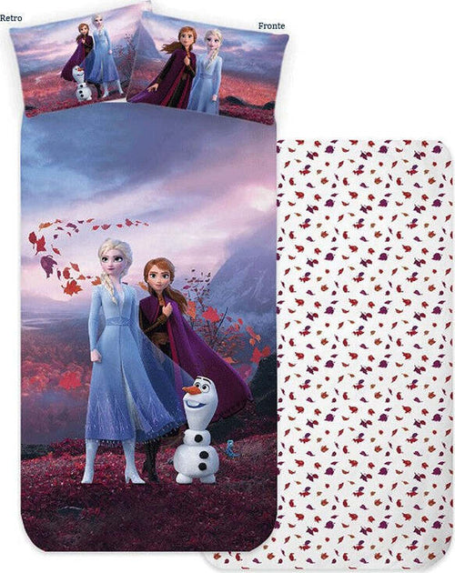 Completo-letto-singolo-Frozen-Disney-in-cotone