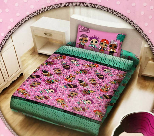 Completo Letto Singolo In Cotone Lol Surprise Set Lenzuola E Federe Bambine In Cotone 100% Lol Casa e cucina/Tessili per la casa/Biancheria da letto/Lenzuola e federe/Set di lenzuola e federe Puleo Casa - Palermo, Commerciovirtuoso.it