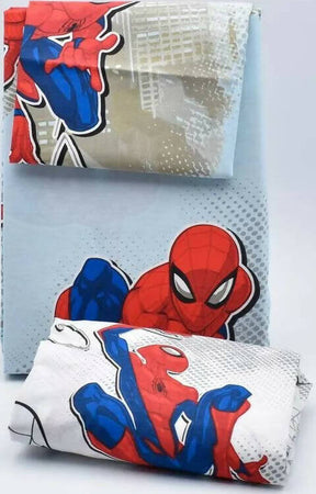 Completo Letto Singolo In Cotone Spiderman St Lenzuola Letto Singolo Con Disegni Stampati Marvel Disney In Cotone Casa e cucina/Tessili per la casa/Biancheria per la cameretta/Lenzuola e federe/Set di lenzuola e federe Puleo Casa - Palermo, Commerciovirtuoso.it