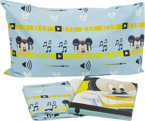 Completo Letto Singolo Mickey Mouse Set Lenzuola Fantasia Topolino per Letto Singolo Casa e cucina/Tessili per la casa/Biancheria per la cameretta/Lenzuola e federe/Set di lenzuola e federe Puleo Casa - Palermo, Commerciovirtuoso.it