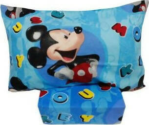 Completo Letto Singolo Mickey Mouse Set Lenzuola Fantasia Topolino per Letto Singolo Casa e cucina/Tessili per la casa/Biancheria per la cameretta/Lenzuola e federe/Set di lenzuola e federe Puleo Casa - Palermo, Commerciovirtuoso.it