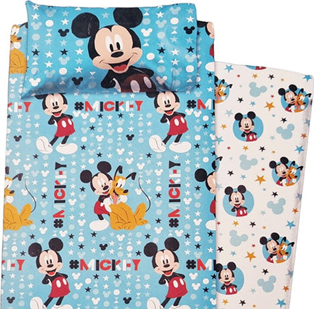 Completo-letto-singolo-Mickey-Mouse-Star-in-cotone