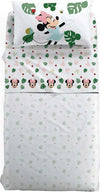 Completo-letto-singolo-Minnie-Garden-Caleffi-in-cotone