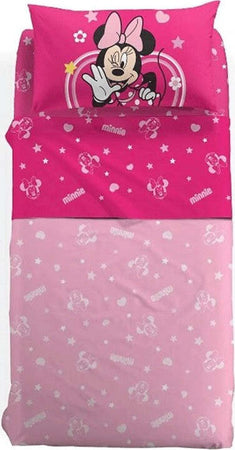 Completo-letto-singolo-Minnie-Trendy-Caleffi-in-cotone