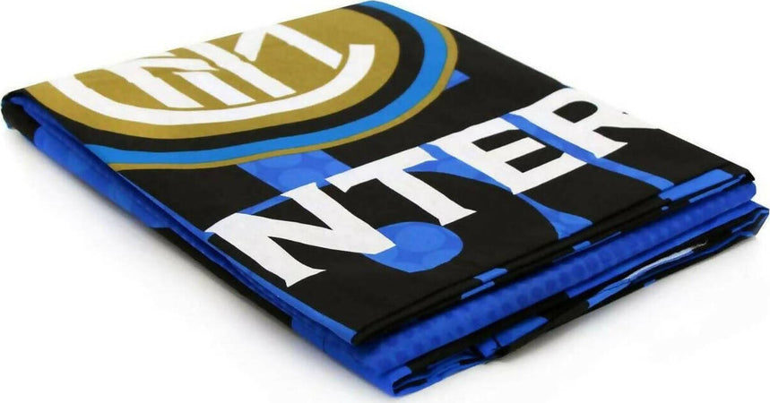 Completo letto singolo in puro cotone prodotto ufficiale inter f.c. lenzuolo sopra e sotto e federa set lenzuola in cotone per letto singolo inter Casa e cucina/Tessili per la casa/Biancheria per la cameretta/Lenzuola e federe/Set di lenzuola e federe Puleo Casa - Palermo, Commerciovirtuoso.it