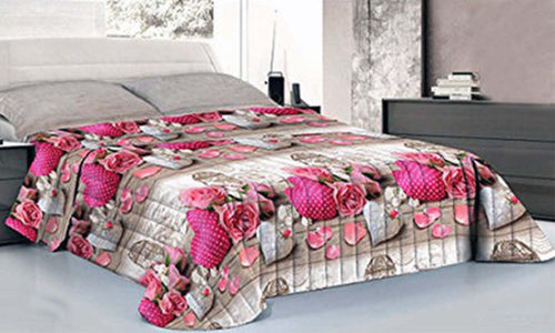COMPLETO MATRIMONIALE CALDO LENZUOLO 250x290CM MAXI ANGOLI CUORI POIS ROSE Casa e cucina/Tessili per la casa/Biancheria da letto/Lenzuola e federe/Set di lenzuola e federe Trade Shop italia - Napoli, Commerciovirtuoso.it