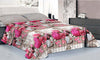 Completo-Matrimoniale-Caldo-Lenzuolo-250x290cm-Maxi-Angoli-Cuori-Pois-Rose