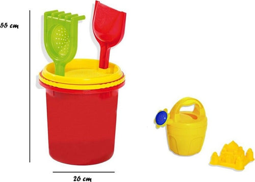 Completo Secchiello Accessori Palette Giochi Mare Jumbo In Rete Bambini 114275 Giochi e giocattoli/Sport e giochi all'aperto/Sabbiere e giocattoli da spiaggia/Giocattoli per sabbia e spiaggia Trade Shop italia - Napoli, Commerciovirtuoso.it
