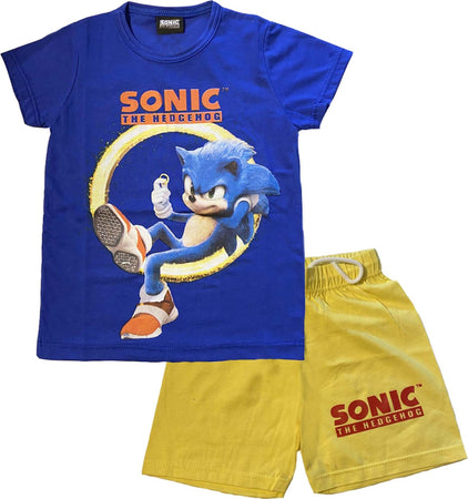 Completo Sonic bambino da 3 a 7 anni made in Italy Moda/Bambini e ragazzi/Abbigliamento/Abbigliamento sportivo/Completi sportivi/Tute da ginnastica Store Kitty Fashion - Roma, Commerciovirtuoso.it
