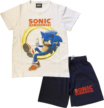 Completo Sonic bambino da 3 a 7 anni made in Italy Moda/Bambini e ragazzi/Abbigliamento/Abbigliamento sportivo/Completi sportivi/Tute da ginnastica Store Kitty Fashion - Roma, Commerciovirtuoso.it