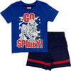Completo Spiderman T-shirt con pantaloncini da 3 a 7 anni Moda/Bambini e ragazzi/Abbigliamento/Completi e coordinati/Completi due pezzi con pantaloncino Store Kitty Fashion - Roma, Commerciovirtuoso.it