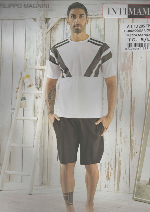 Intimami Completo Sport Uomo Pantaolni Pantaloncini Corti T-shirt Maniche Corte Completo Allenamento Sportivo Estate EstivoART. IU 205 COMPLETO UOMO L'Orchidea - Siderno, Commerciovirtuoso.it