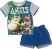 Completo T-Shirt con Pantaloncini Corti 44 Gatti Moda/Bambini e ragazzi/Abbigliamento/Completi e coordinati/Completi due pezzi con pantaloncino Store Kitty Fashion - Roma, Commerciovirtuoso.it