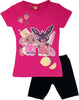 Completo T-Shirt con pinocchietto corti Mis. 2 3 4 5 anni Moda/Bambine e ragazze/Abbigliamento/Completi e coordinati/Completi due pezzi con pantaloncino Store Kitty Fashion - Roma, Commerciovirtuoso.it
