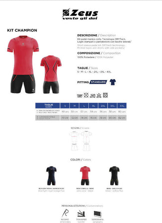 Completo Tennis/padel Zeus Da Uomo Tecnologia Dry Tech Moda/Uomo/Abbigliamento/Abbigliamento sportivo/Completi sportivi/Tute Sportast - Cimego, Commerciovirtuoso.it