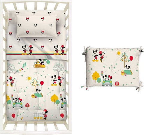 Completo Trapunta 110x130cm Paracolpi 40x180cm per Bambini in 100% Cotone per Lettino Culla Baby Caleffi Minnie& Mickey Casa e cucina/Tessili per la casa/Biancheria per la cameretta/Trapunte e copriletti La Bottega del Risparmio - Bari, Commerciovirtuoso.it