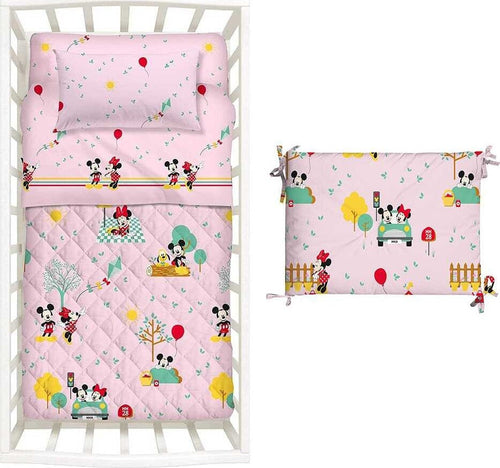 Completo Trapunta 110x130cm Paracolpi 40x180cm per Bambini in 100% Cotone per Lettino Culla Baby Caleffi Minnie& Mickey Casa e cucina/Tessili per la casa/Biancheria per la cameretta/Trapunte e copriletti La Bottega del Risparmio - Bari, Commerciovirtuoso.it