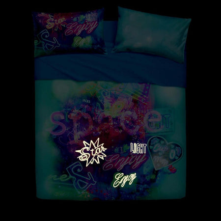 Bassetti Completo Lenzuola Copriletto Matrimoniale Enjoy S70 - Passarelli Biancheria