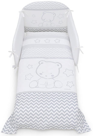 Completo Sfilabile PONY" Italbaby Pop Star 4 Pz Grigio"