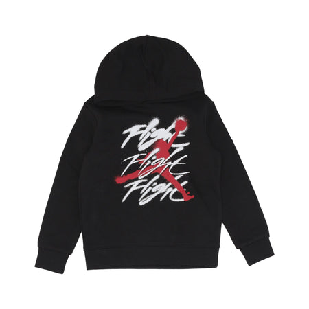 JORDAN Completo Tuta Bambino Flight Spray Po Hoodie Black da bambino