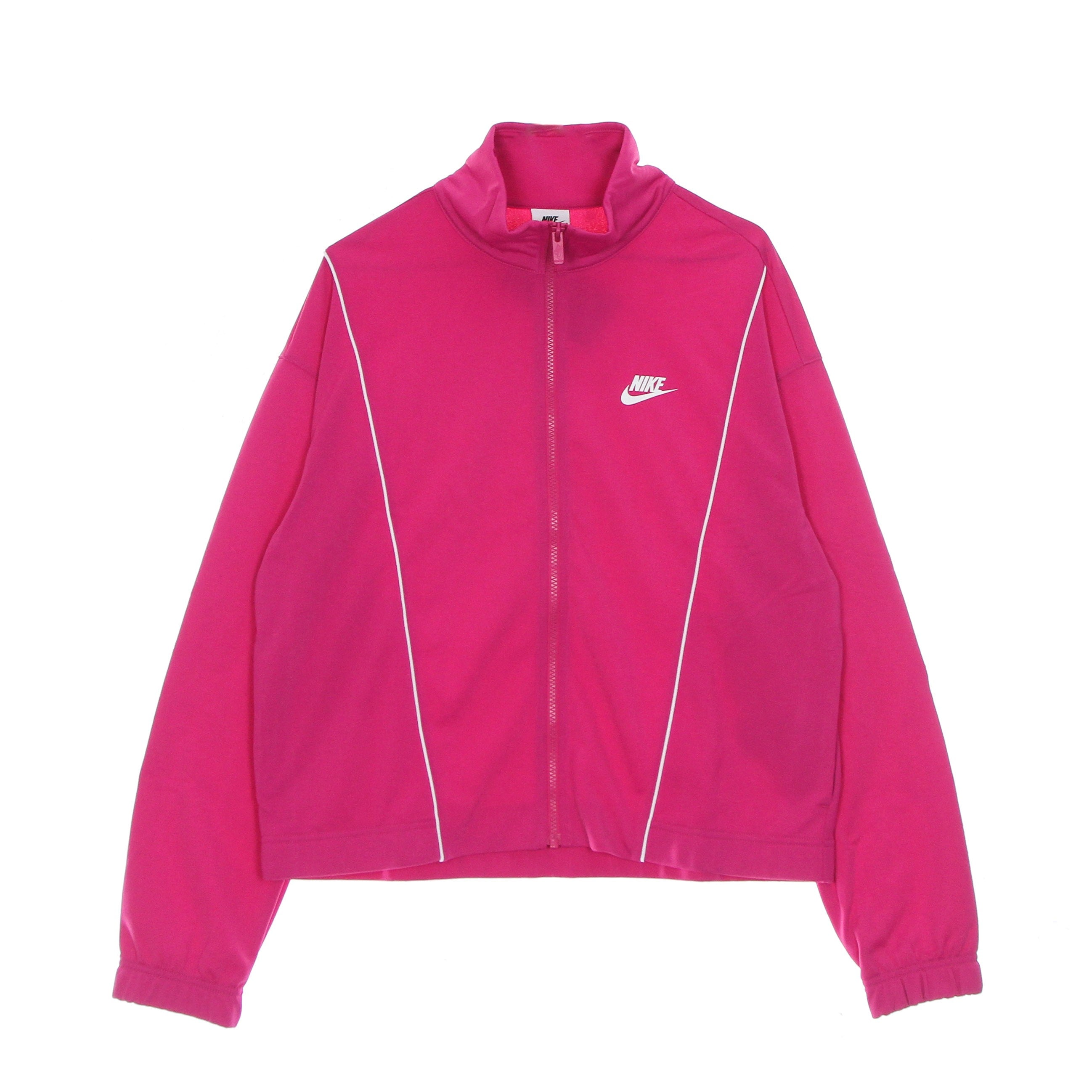 Nike Completo Tuta Donna W Essential Tracksuit Active Pink/white