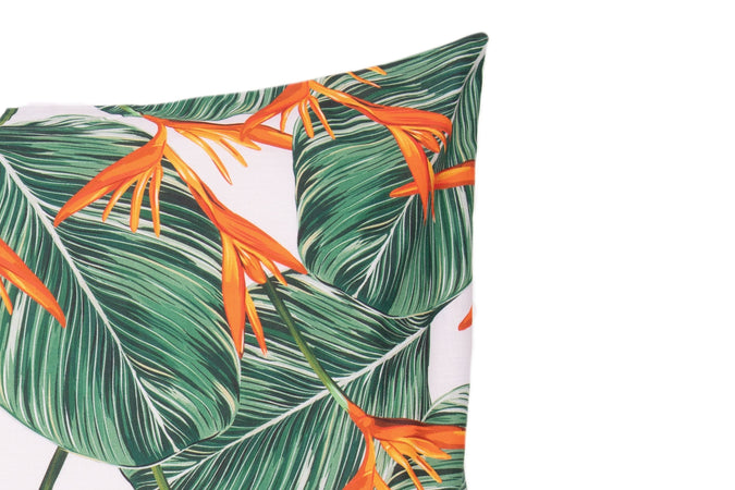 Set 2 federe coppia di federe bifaccia doubleface stampa digitale cotone Made in Italy AFRICA/BIANCO