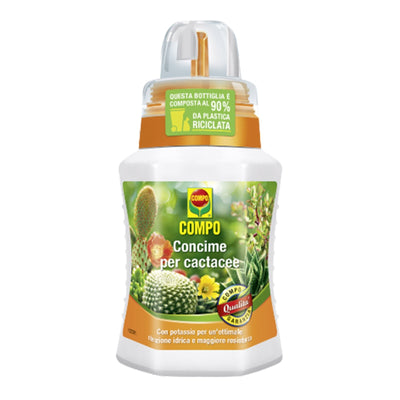Concime liquido per cactacee fertilizzante per un'ottimale ritenzione idrica 250 ml