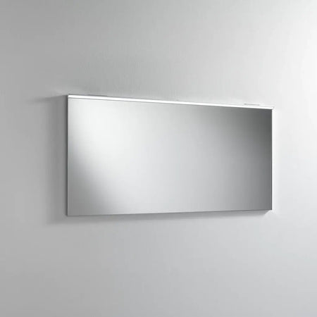 Composizione Bagno 120cm Sospesa Con Due Cassetti E Specchio Con Led Integrato