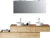 Composizione Bagno 225cm Sospesa Con Doppio Lavabo, Cassetti E Specchio Casa e cucina/Bagno/Mobili da bagno/Mobiletti con lavabo Shopbagno.it - Roma, Commerciovirtuoso.it