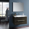 Composizione Bagno 80cm Sospesa Con Due Cassetti E Specchio Con Lampada Casa e cucina/Bagno/Mobili da bagno/Mobiletti con lavabo Shopbagno.it - Roma, Commerciovirtuoso.it