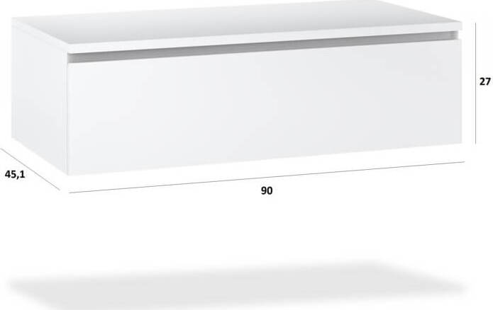 Composizione Bagno 90cm Con Vasca Integrata Cassetto E Specchio Casa e cucina/Bagno/Mobili da bagno/Mobiletti con lavabo Shopbagno.it - Roma, Commerciovirtuoso.it