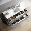 Composizione Mobile Bagno 100cm Sospeso Con Due Cassetti E Specchio Con Lampada Casa e cucina/Bagno/Mobili da bagno/Mobiletti con lavabo Shopbagno.it - Roma, Commerciovirtuoso.it