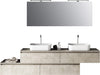 Composizione Mobile Bagno 225cm Sospesa Con Doppio Lavabo, Cassetti E Specchio Casa e cucina/Bagno/Mobili da bagno/Mobiletti con lavabo Shopbagno.it - Roma, Commerciovirtuoso.it