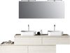 Composizione Mobile Bagno 225cm Sospesa Con Doppio Lavabo, Cassetti E Specchio Casa e cucina/Bagno/Mobili da bagno/Mobiletti con lavabo Shopbagno.it - Roma, Commerciovirtuoso.it