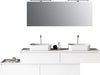 Composizione Mobile Bagno 225cm Sospesa Con Doppio Lavabo, Cassetti E Specchio Casa e cucina/Bagno/Mobili da bagno/Mobiletti con lavabo Shopbagno.it - Roma, Commerciovirtuoso.it