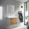 Composizione Mobile Bagno 70cm Sospeso Due Cassetti e Specchio Casa e cucina/Bagno/Mobili da bagno/Mobiletti con lavabo Shopbagno.it - Roma, Commerciovirtuoso.it